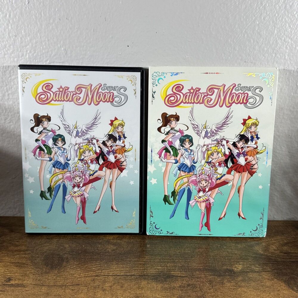 Sailor Moon Super S Season 4 Part 2 DVD 3-Disc Episodes 147-166 1995 Anime VIZ